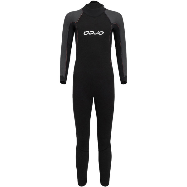 2026 Orca Enfants Vitalis Squad Hi-Vis Swim Combinaison Néoprène NN971201 - Black